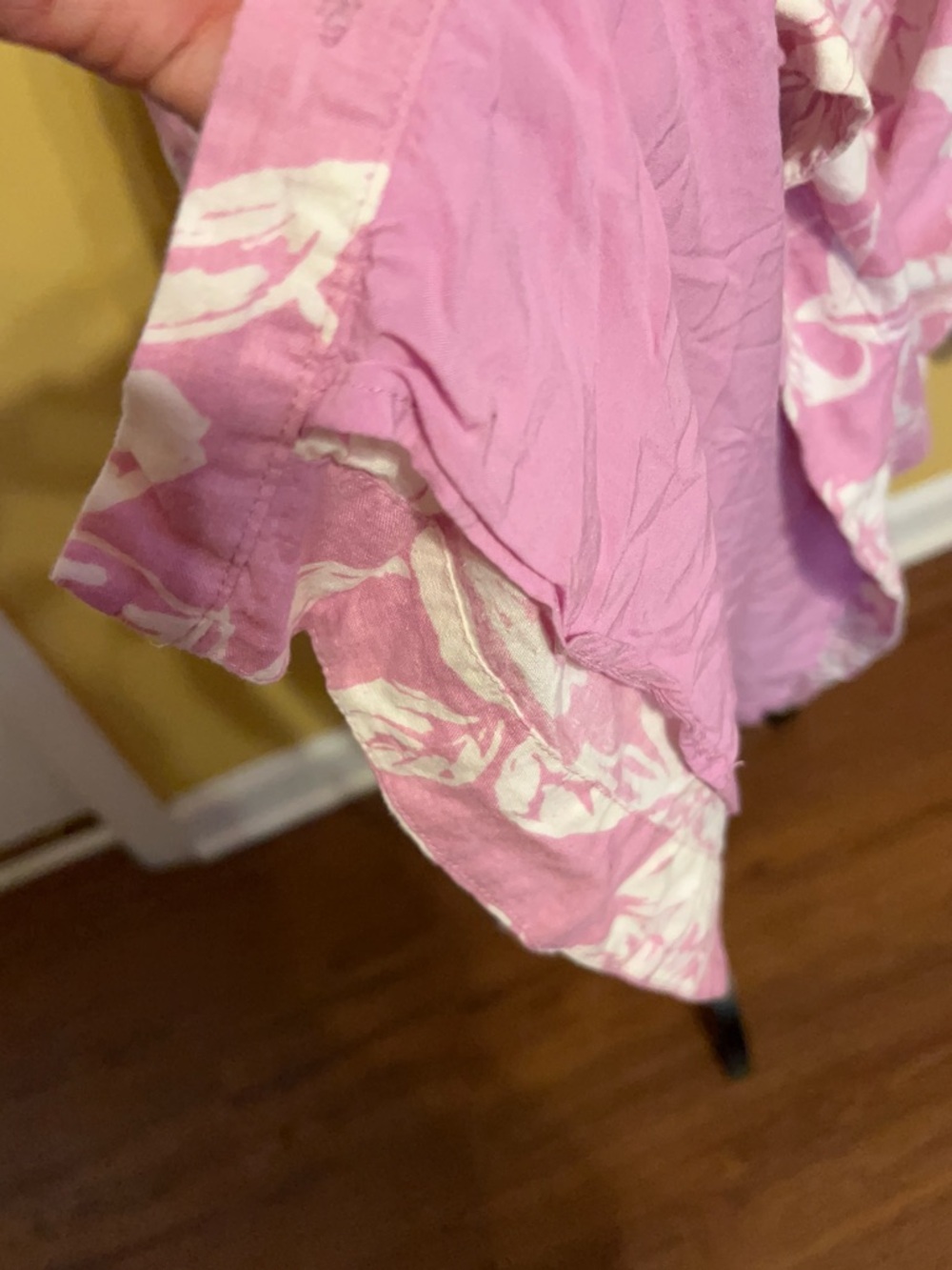 Free People Pink & White Floral Spaghetti-Strap Maxi Dress size S - Picture 5 of 16